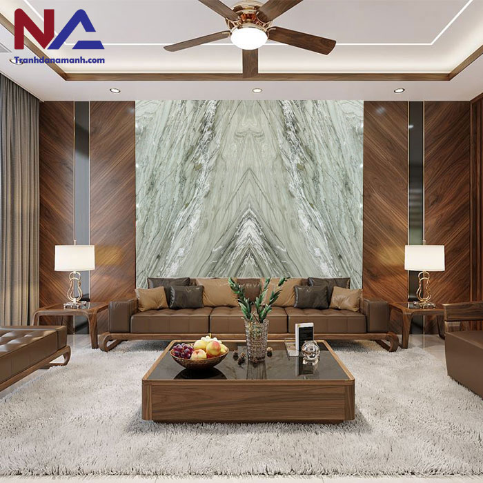 Tranh đá thạch anh đối xứng TDDX-PH07