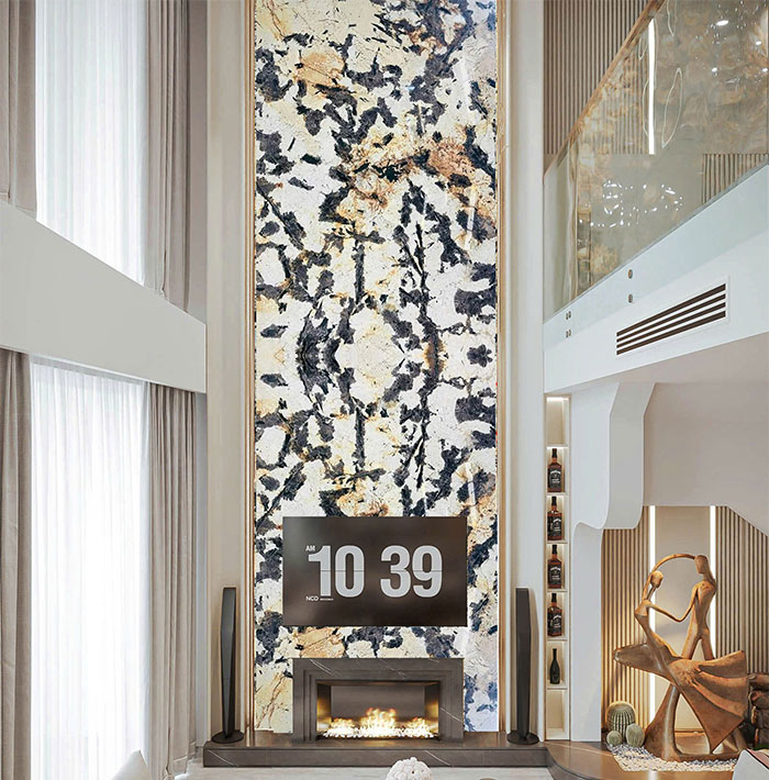 Tranh đá thông tầng xuyên sáng TDTT-GMC01