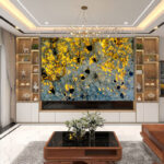 Tranh đá tự nhiên xuyên sáng TDXS-EU01