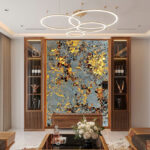 Tranh đá xuyên sáng tự nhiên TDXS-GD03