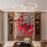 Tranh đá xuyên sáng tự nhiên TDXS-GD04