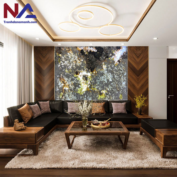 Tranh đá xuyên sáng tự nhiên TDXS-TC01