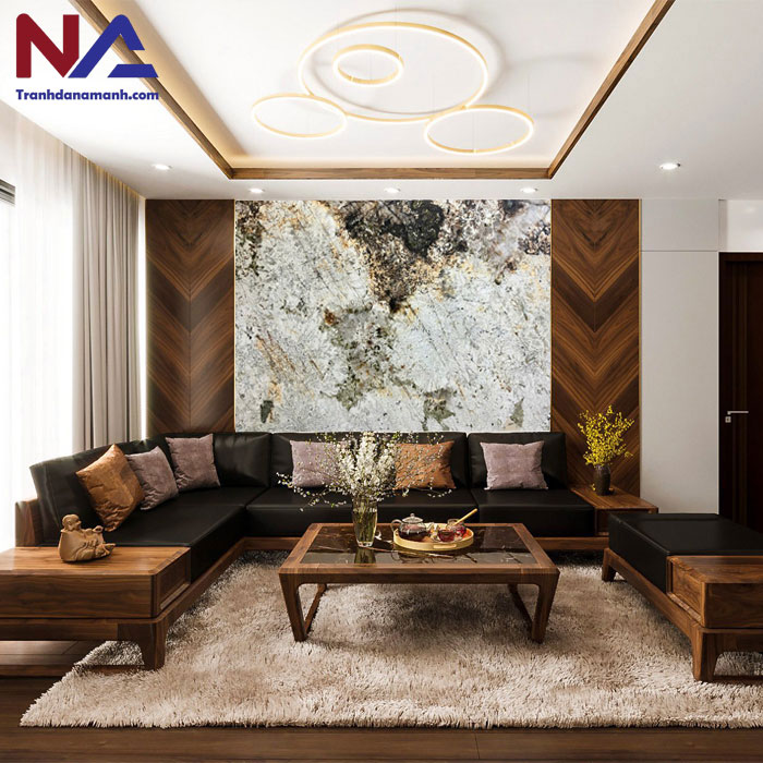Tranh đá xuyên sáng tự nhiên TDXS-TC01