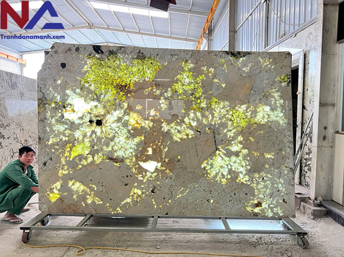Tranh đá xuyên sáng tự nhiên TDXS-TC03