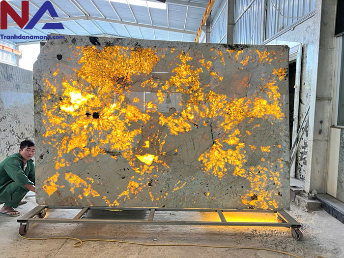 Tranh đá xuyên sáng tự nhiên TDXS-TC03