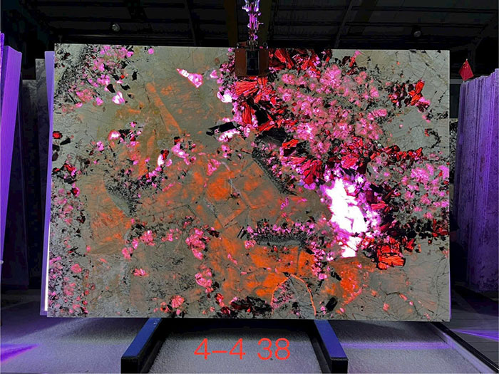 Tranh đá xuyên sáng tự nhiên TDXS-GD01