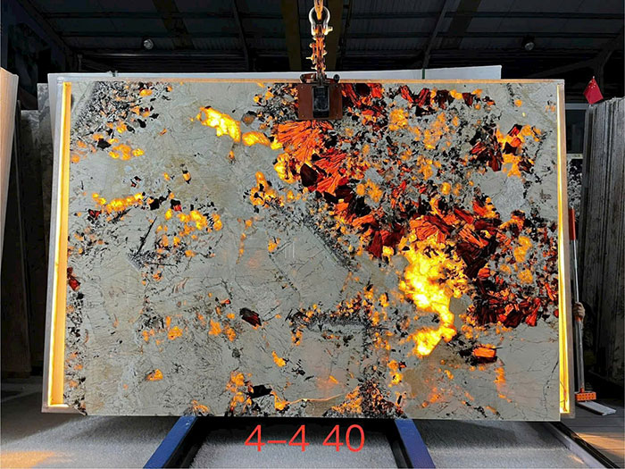 Tranh đá xuyên sáng tự nhiên TDXS-GD01