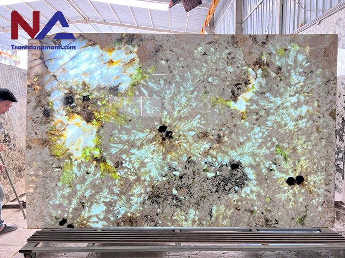 Tranh đá Alpinus xuyên sáng TDXS-TC08