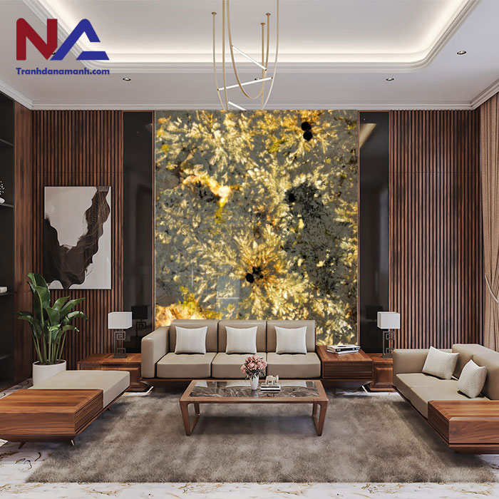 Tranh đá Alpinus xuyên sáng TDXS-TC08