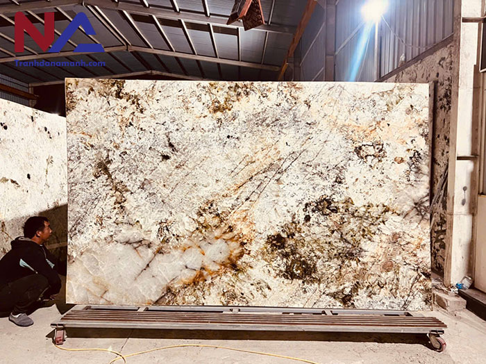 Tranh đá Alpinus xuyên sáng TDXS-TC09