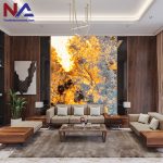 Tranh đá Alpinus xuyên sáng TDXS-TC09