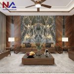 Tranh đá thạch anh TDTA-NN01 | 2 tấm đối xứng