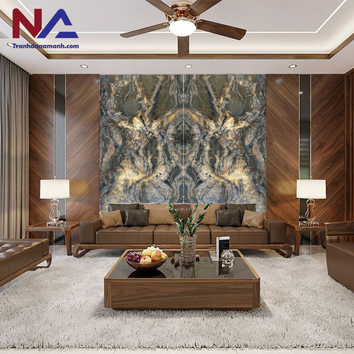 Tranh đá thạch anh TDTA-NN01 | 2 tấm đối xứng