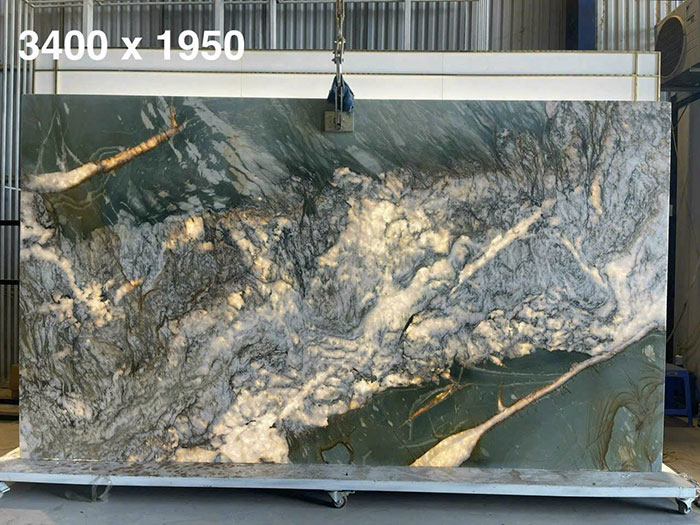 Tranh đá thông tầng cao cấp TDTT-NN02 | Ghép 4 tấm đối xứng