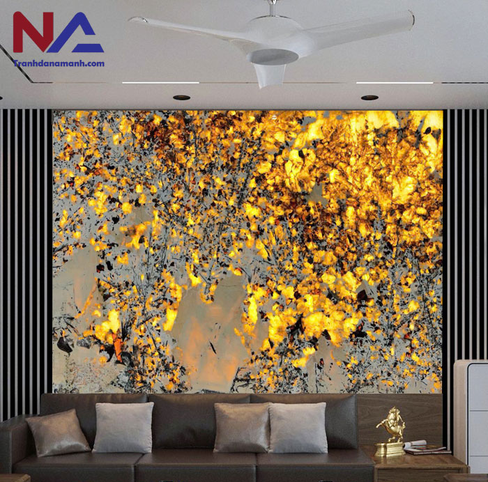 Tranh đá xuyên sáng cao cấp TDXS-NN01
