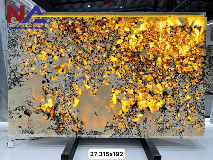 Tranh đá xuyên sáng cao cấp TDXS-NN01