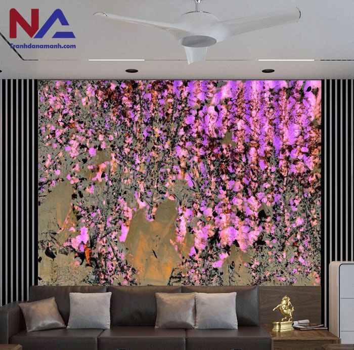Tranh đá xuyên sáng cao cấp TDXS-NN01