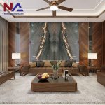 Tranh đá thạch anh đối xứng TDDX-GD01