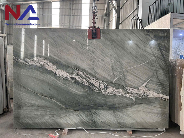 Tranh đá thạch anh đối xứng TDDX-GD01