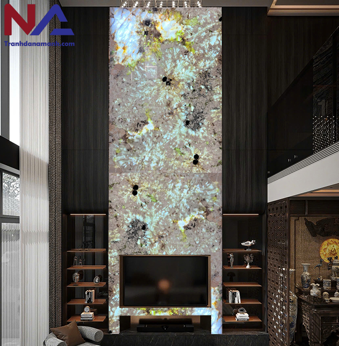 Tranh đá thông tầng xuyên sáng TDTT-TC02 | Ghép 2 tấm