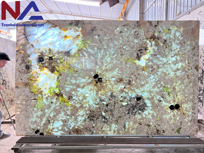 Tranh đá thông tầng xuyên sáng TDTT-TC02 | Ghép 2 tấm