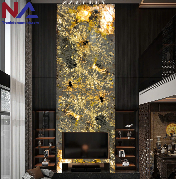 Tranh đá thông tầng xuyên sáng TDTT-TC02 | Ghép 2 tấm