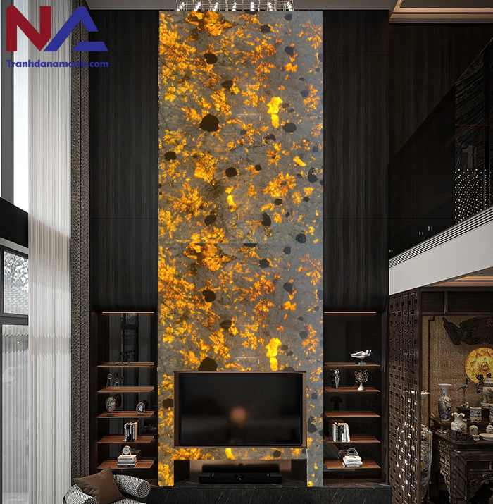 Tranh đá thông tầng xuyên sáng TDTT-TC04 | Ghép 2 tấm