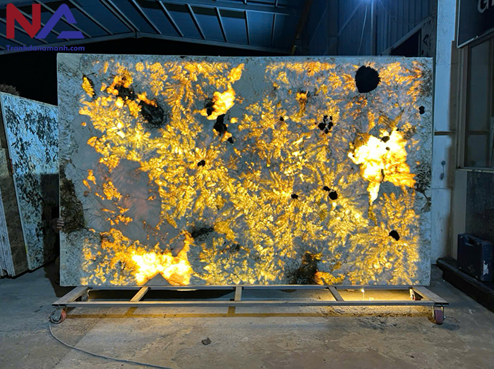 Tranh đá thông tầng xuyên sáng TDTT-TC05 | Ghép 2 tấm