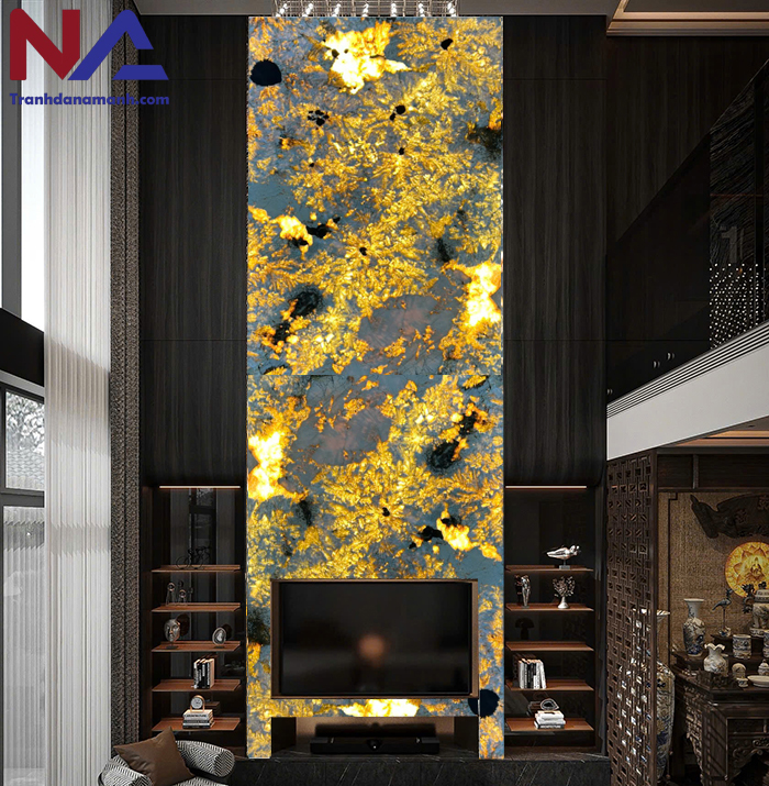 Tranh đá thông tầng xuyên sáng TDTT-TC05 | Ghép 2 tấm