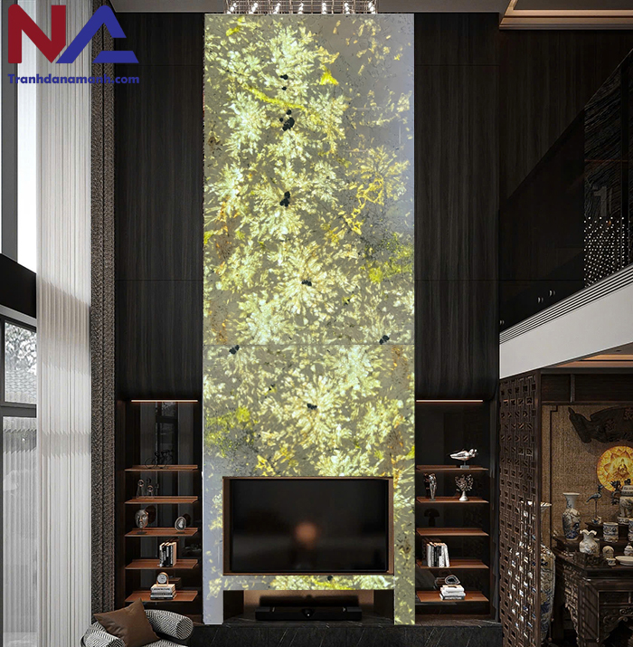 Tranh đá thông tầng xuyên sáng TDTT-TC01 | Ghép 2 tấm