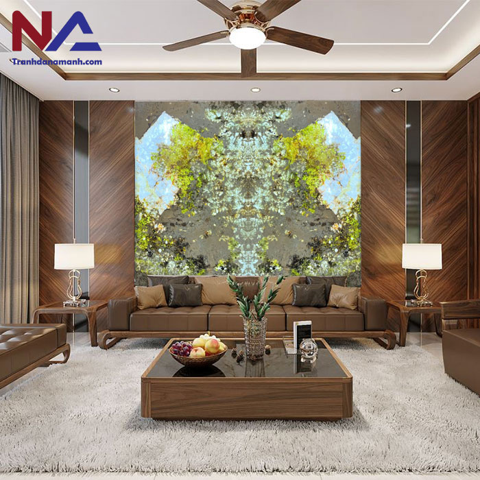 Tranh đá xuyên sáng TDXS-TC10 | 2 tấm đối xứng