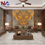 Tranh đá xuyên sáng TDXS-VT01 | ghép 2 tấm đối xứng