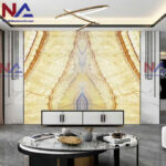 Tranh đá Onyx xuyên sáng TDONYX-GD01