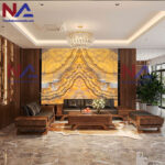 Tranh đá Onyx xuyên sáng TDONYX-VT01