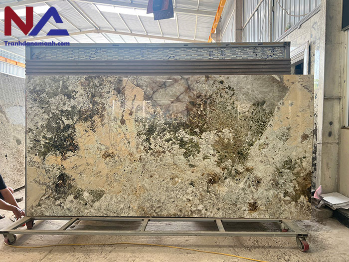 Tranh đá thông tầng xuyên sáng TDTT-TC06 | ghép 4 tấm đối xứng