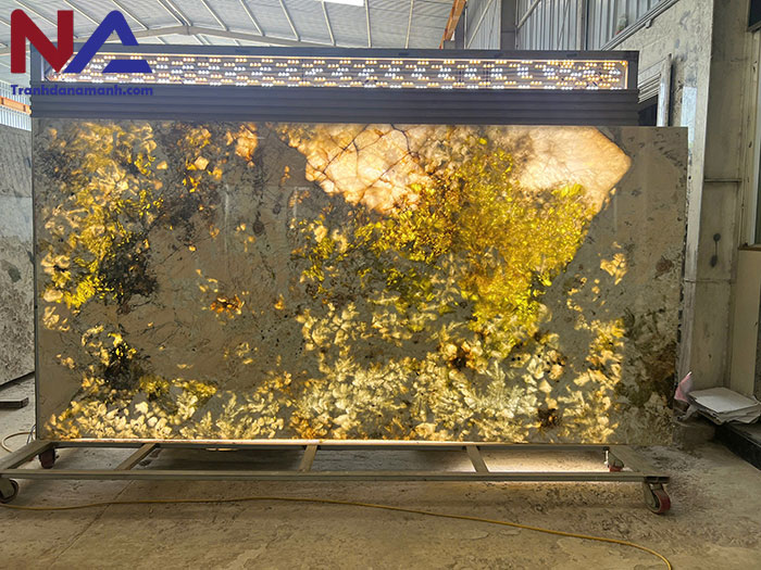 Tranh đá thông tầng xuyên sáng TDTT-TC06 | ghép 4 tấm đối xứng