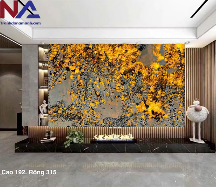 Tranh đá xuyên sáng TDXS-NN03 | 1 tấm đơn dáng ngang