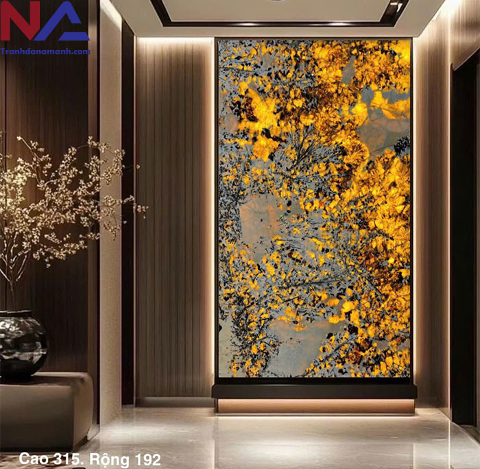 Tranh đá xuyên sáng TDXS-NN03 | 1 tấm đơn dáng đứng