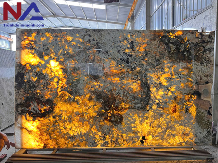 Tranh đá xuyên sáng TDXS-TC11 | Ghép 2 tấm đối xứng