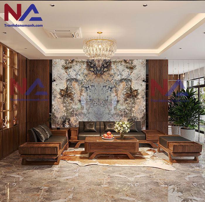 Tranh đá xuyên sáng TDXS-TC11 | Ghép 2 tấm đối xứng