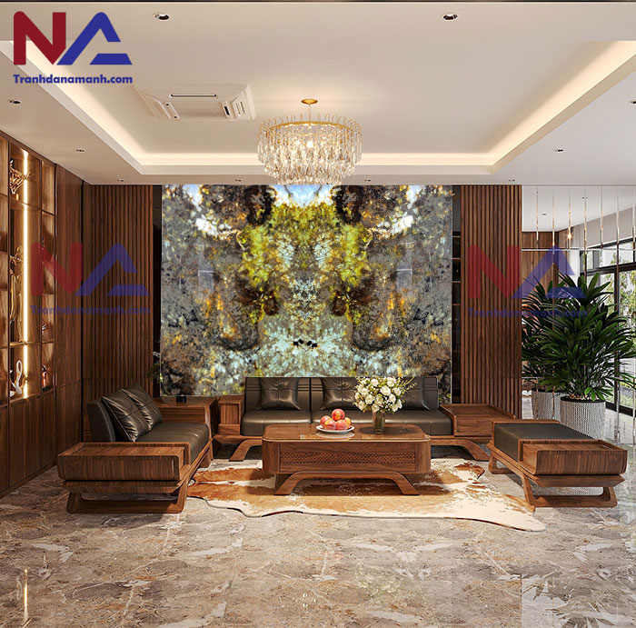 Tranh đá xuyên sáng TDXS-TC11 | Ghép 2 tấm đối xứng