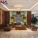 Tranh đá xuyên sáng TDXS-TC11 | Ghép 2 tấm đối xứng