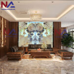 Tranh đá xuyên sáng TDXS-TC12 | Ghép 2 tấm đối xứng