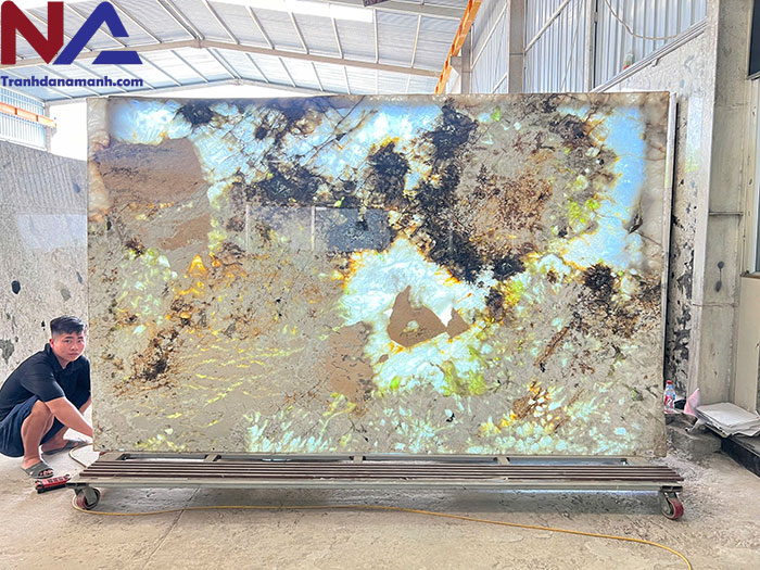 Tranh đá xuyên sáng TDXS-TC12 | Ghép 2 tấm đối xứng