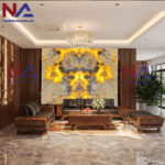 Tranh đá xuyên sáng TDXS-TC12 | Ghép 2 tấm đối xứng