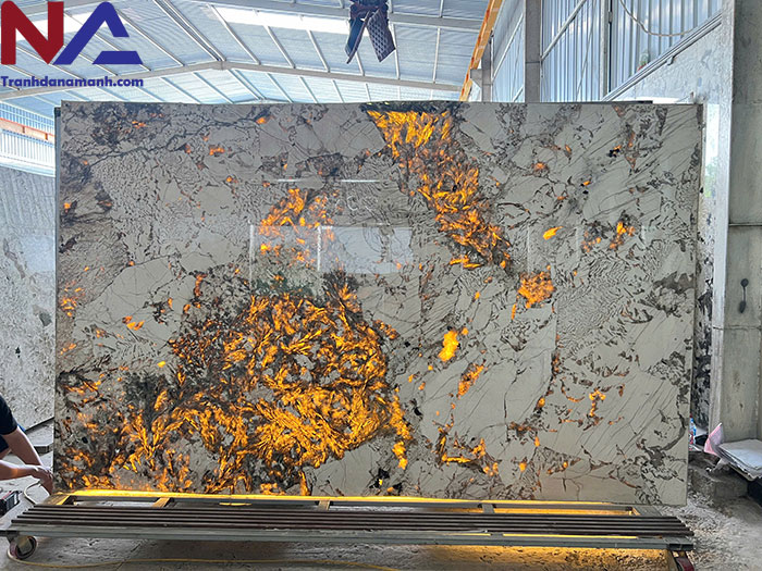 Tranh đá xuyên sáng TDXS-TC14 | Ghép 2 tấm đối xứng