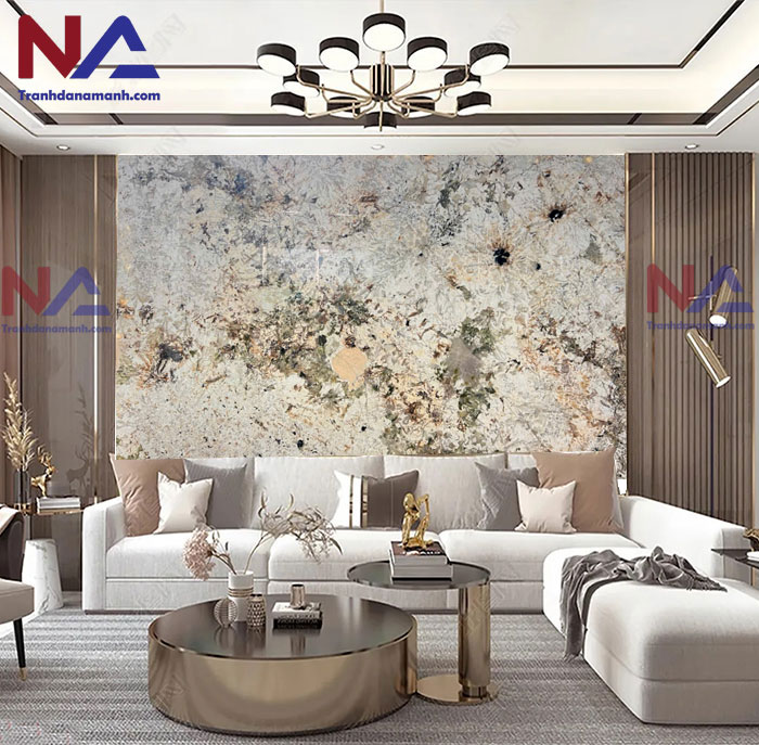 Tranh đá thạch anh xuyên sáng TDXS-TC18