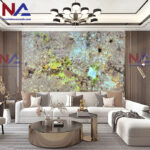 Tranh đá thạch anh xuyên sáng TDXS-TC18