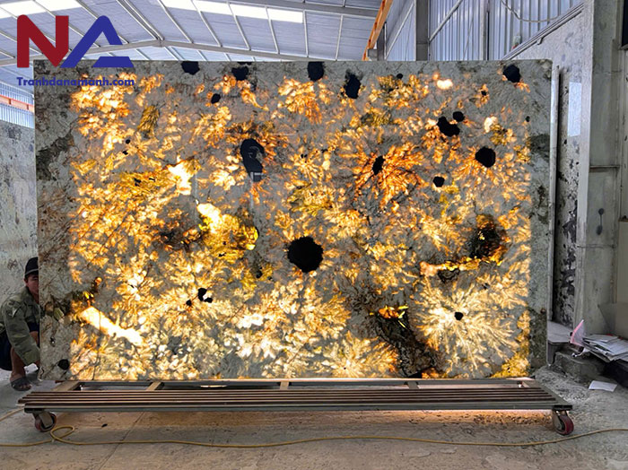 Tranh đá thạch anh xuyên sáng TDXS-TC19