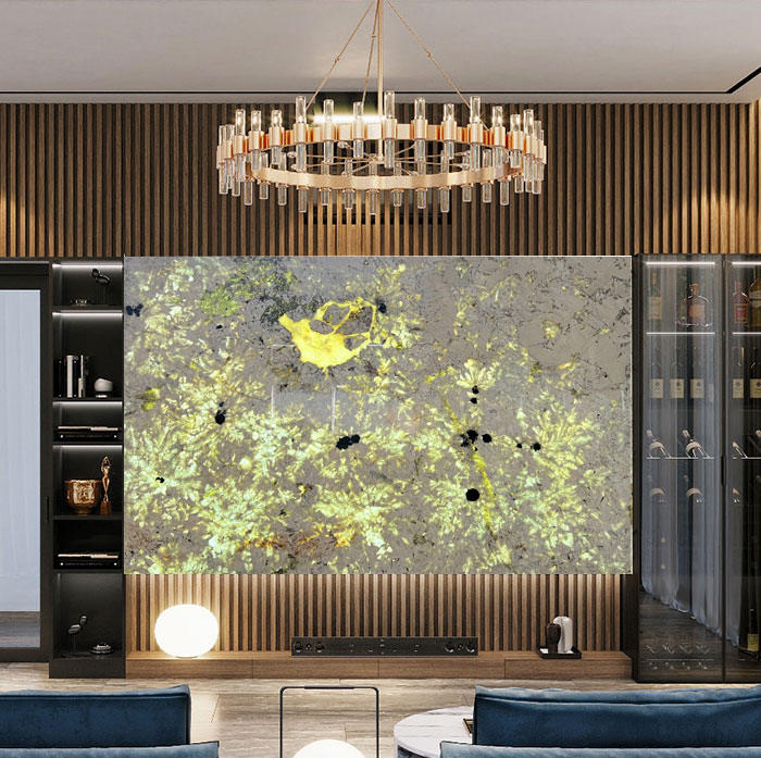 Tranh đá xuyên sáng TDTC003 | Dáng ngang